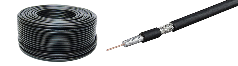 TV кабель 75 Ом FinMark 660 black (100 м)