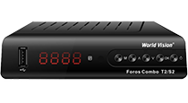 Спутниковый ресивер WORLD Vision FOROS Combo T2/S2